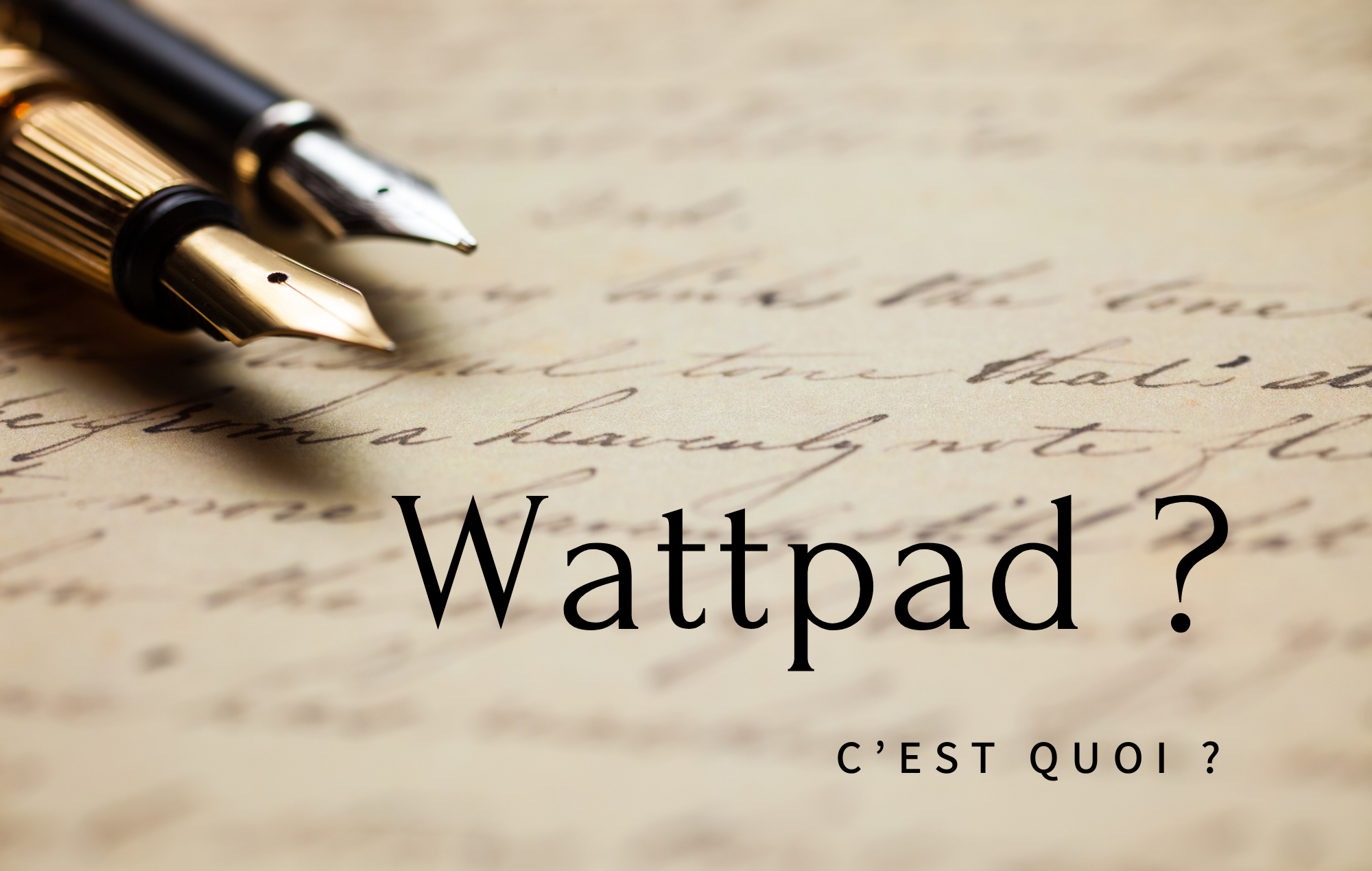 Wattpad, c'est quoi ?